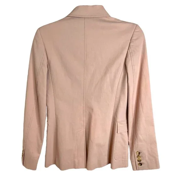 Burberry blazer jacket size 8 pink pastel made in Italy‎